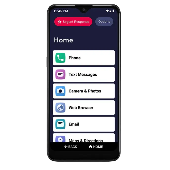 Inexpensive mobile phones suitable for elderly users